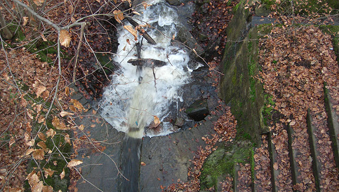 Heslacher-Wasserfälle_Wasserlauf