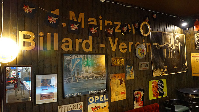 Headquarter des 1. Mainzer Billardvereins