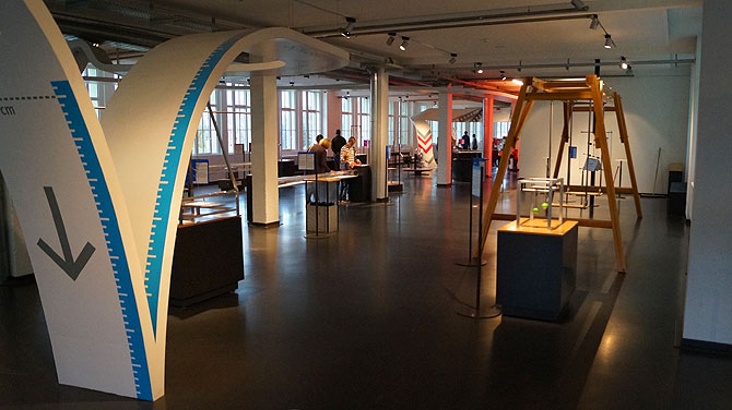 Die Ausstellung und Exponate verteilen sich auf acht Bereiche