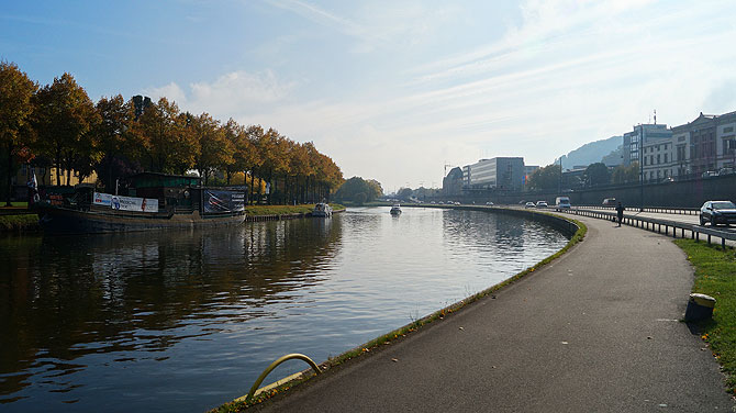 Promenade entlag der Saar