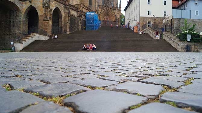70 Domstufen zu Erfurt