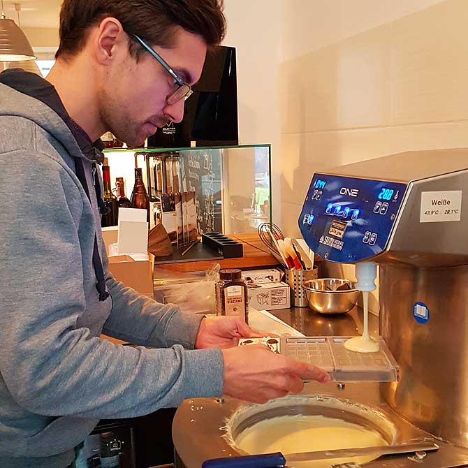 Das Pumpen ist der erste Schritt