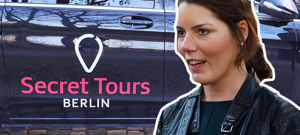 Stephie betreibt die Secret Tours Berlin und bringt ihre Gäste an Sehenswürdigkeiten abseits vom Mainstream