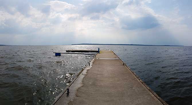 Hafen von Rankwitz auf Usedom