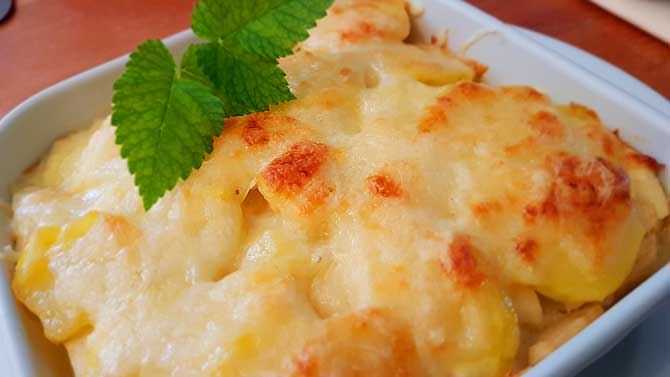 Kartoffelgratin a la Cafe Saisonal