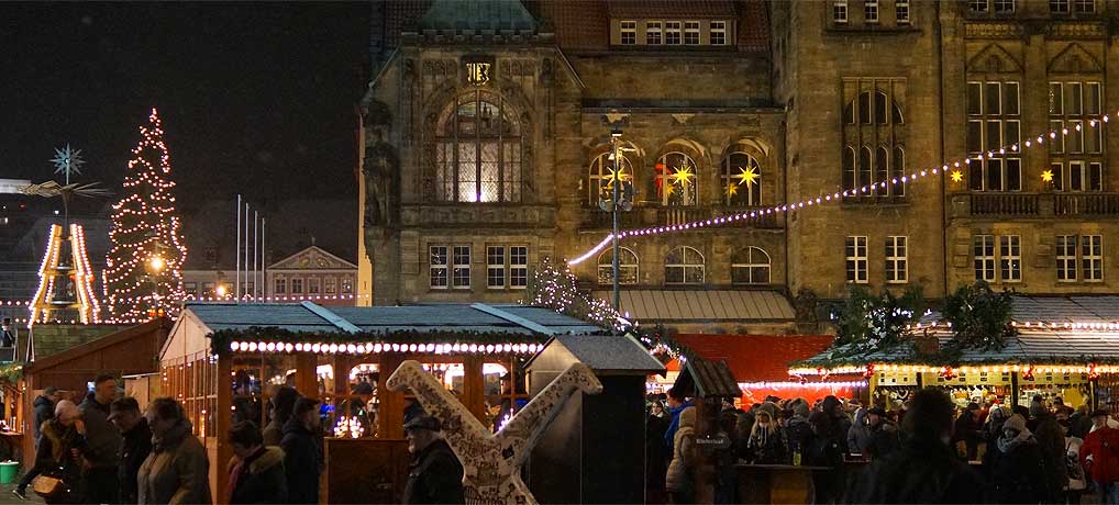 Der Chemnitzer Weihnachtsmarkt ist ein besonderer Weihnachtsmarkt in Deutschland