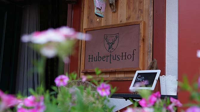 Logo vom Hubertushof Hobbach in Eschau