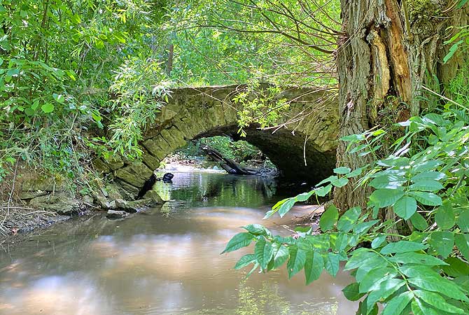 Steinerne Brücke über den Kreuzbach bei Aurich