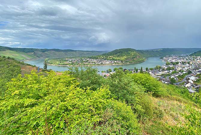 Rheinschleife bei Boppard