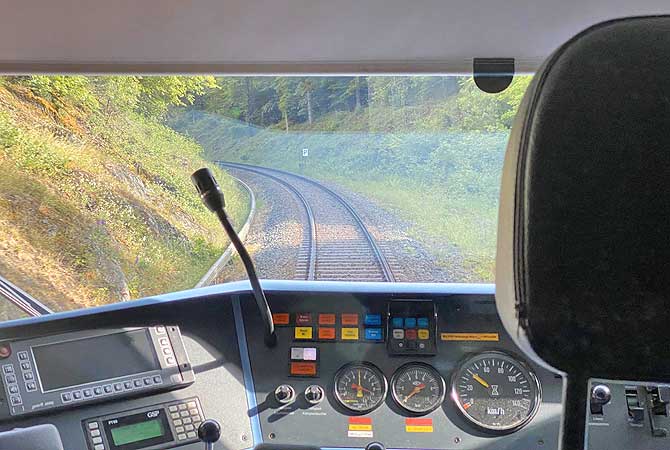 Hunsrückbahn vom Boppard nach Emmelshausen Bahnhof