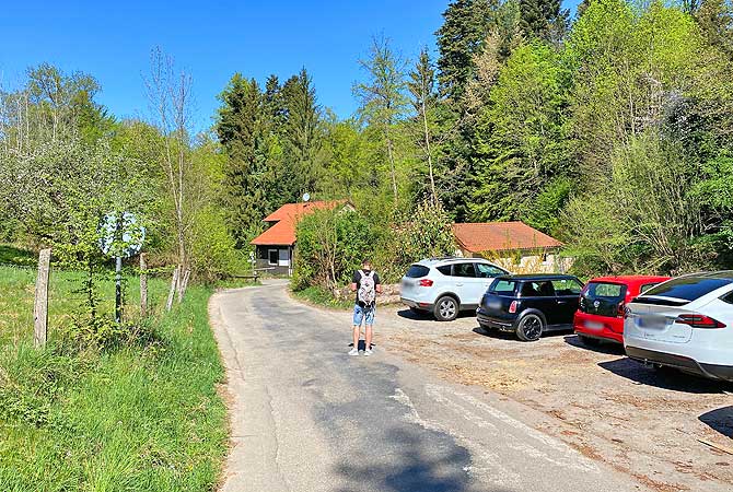 Wanderparkplatz zur Hörschbachschlucht