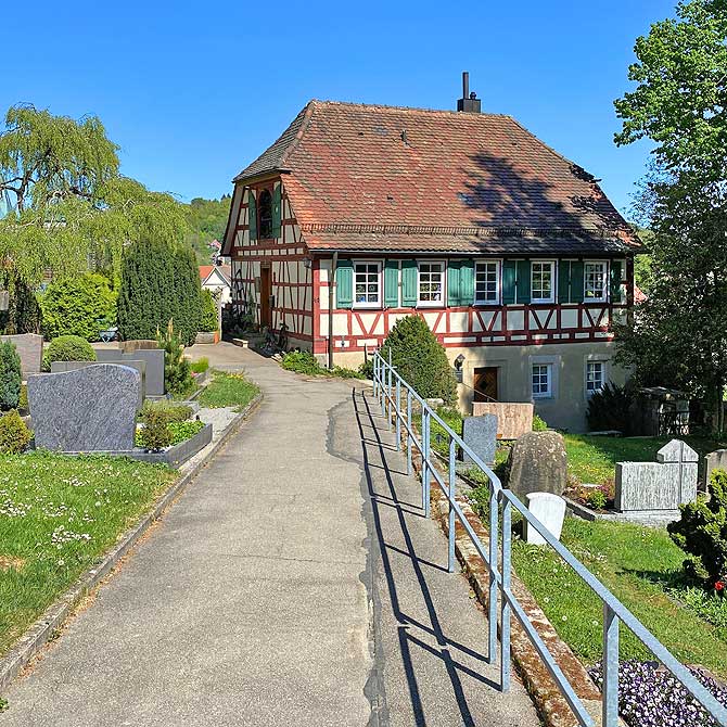 Kirche und Kloster Anlage in Murrhardt