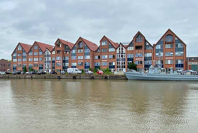 Sieht aus wie die Speicherstadt in Hamburg