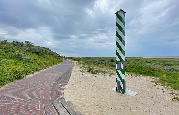 Auf Borkum ist der nordwestlichste Punkt von Deutschland