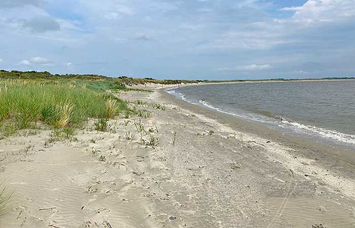 Der idyllischere Südstrand von Borkum